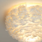 Haldenwyn Feather Ceiling Light-Moonnatur