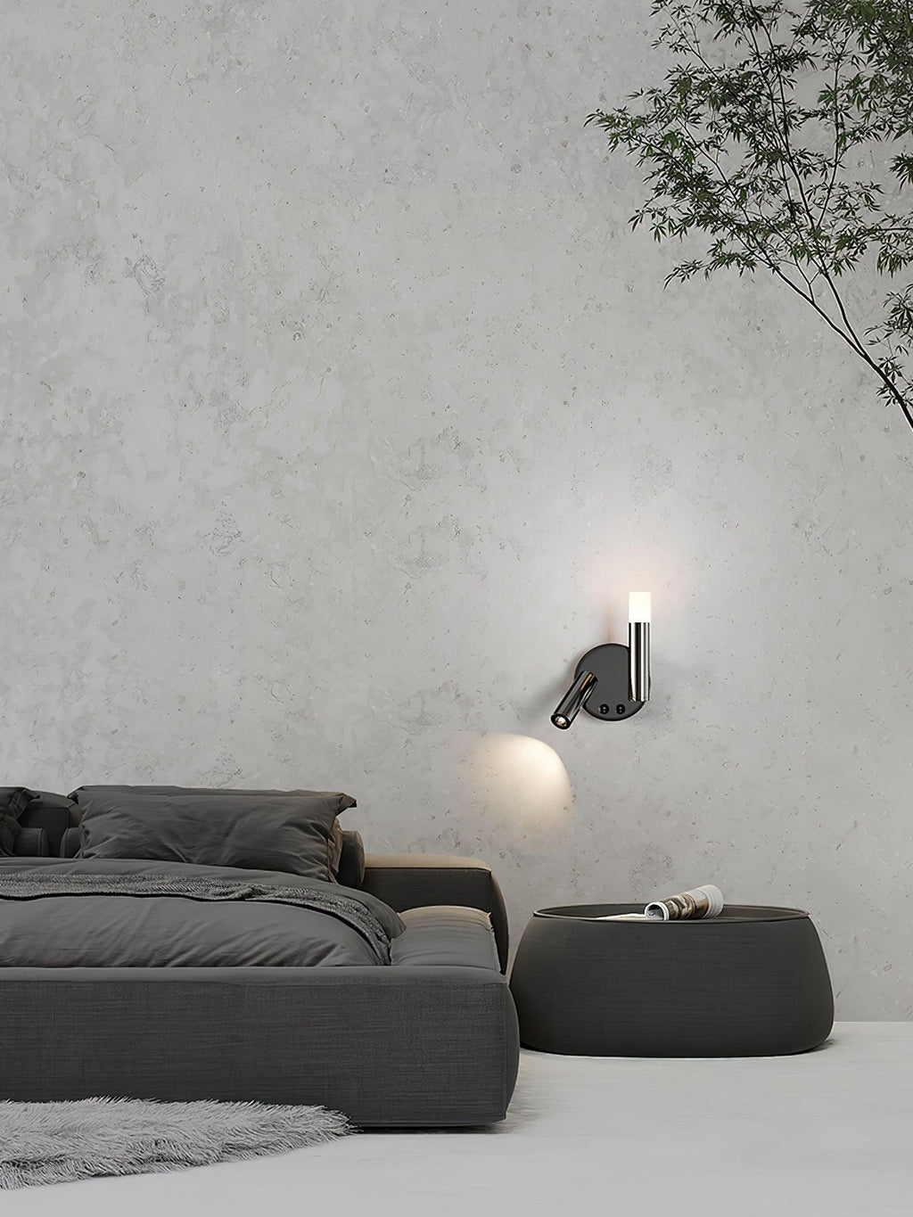 Ovelia Acrylic Wall Lamp-Moonnatur