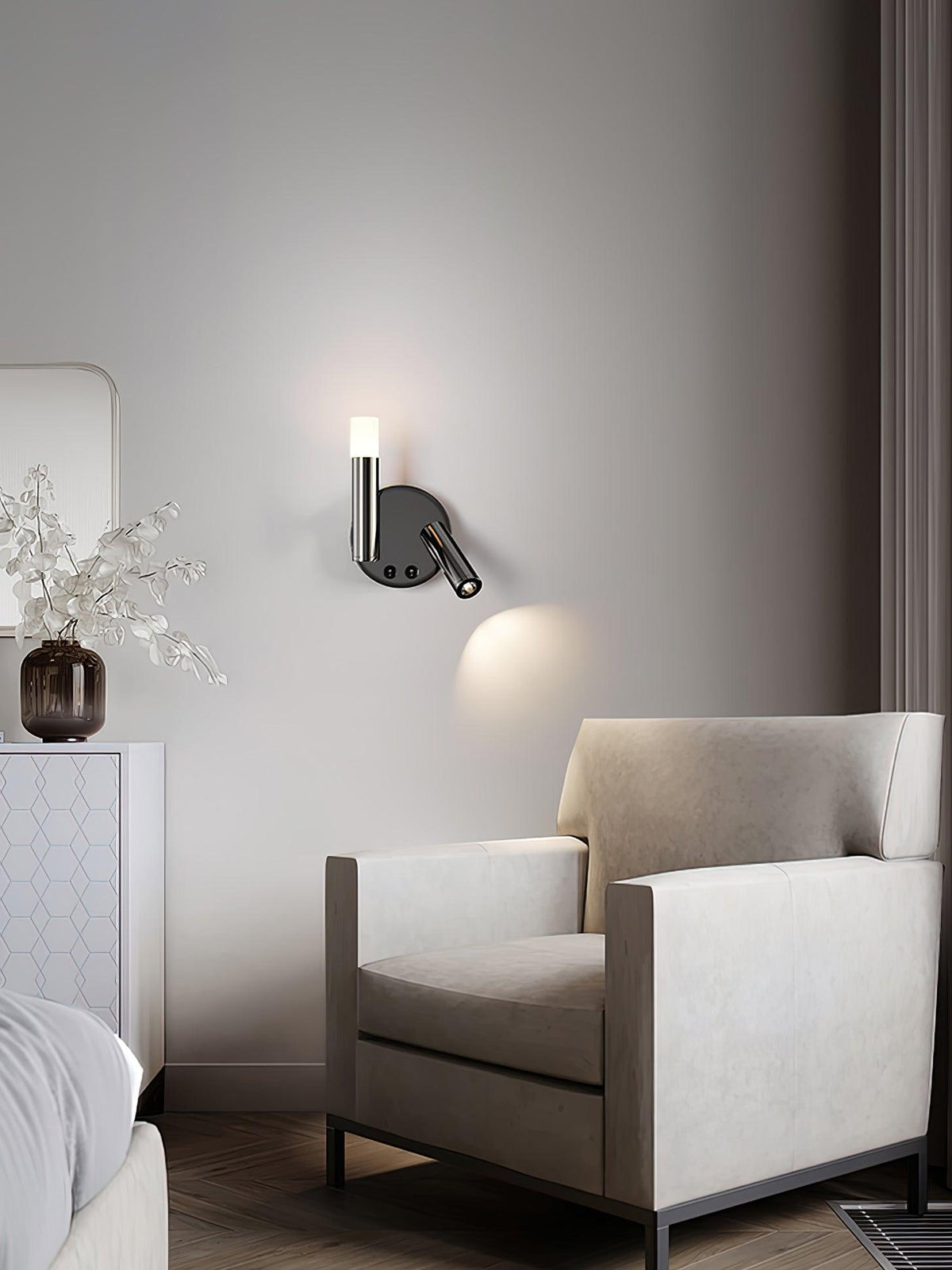 Ovelia Acrylic Wall Lamp-Moonnatur
