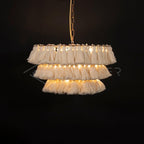 Ceravelle Fabric Chandelier-Moonnatur