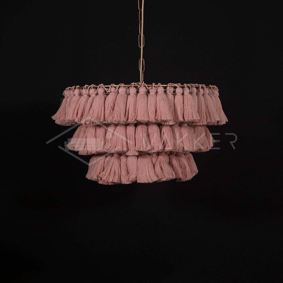 Ceravelle Fabric Chandelier-Moonnatur