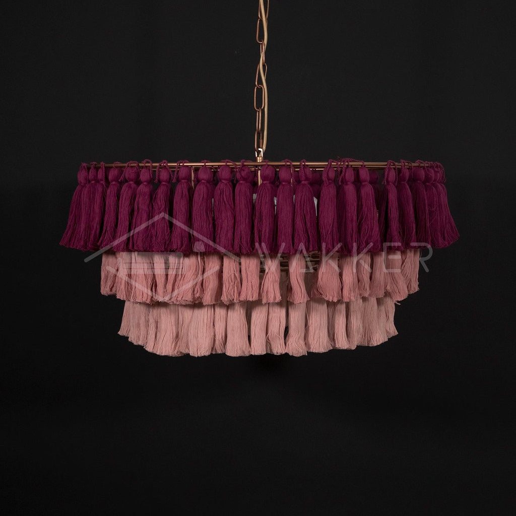 Ceravelle Fabric Chandelier-Moonnatur