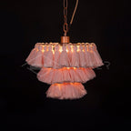 Ceravelle Fabric Chandelier-Moonnatur