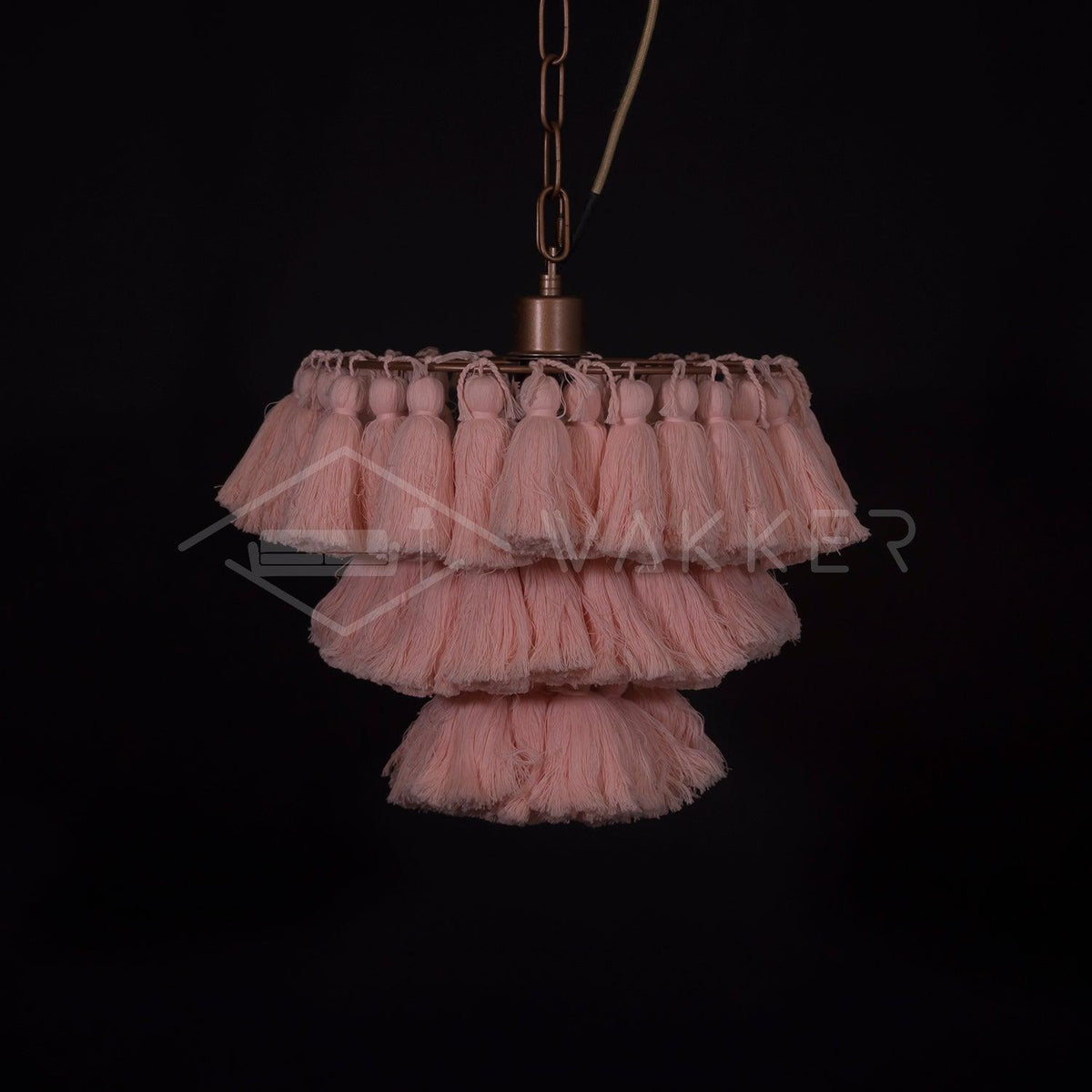 Ceravelle Fabric Chandelier-Moonnatur