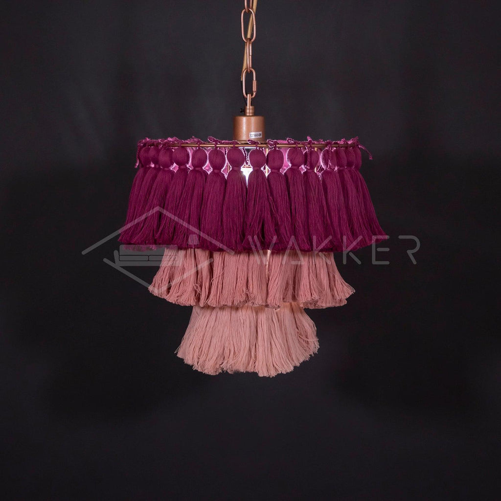 Ceravelle Fabric Chandelier-Moonnatur
