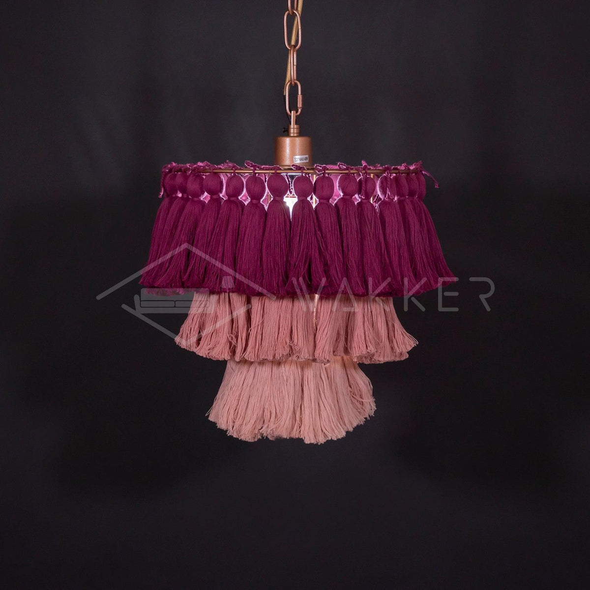 Ceravelle Fabric Chandelier-Moonnatur