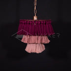 Ceravelle Fabric Chandelier-Moonnatur