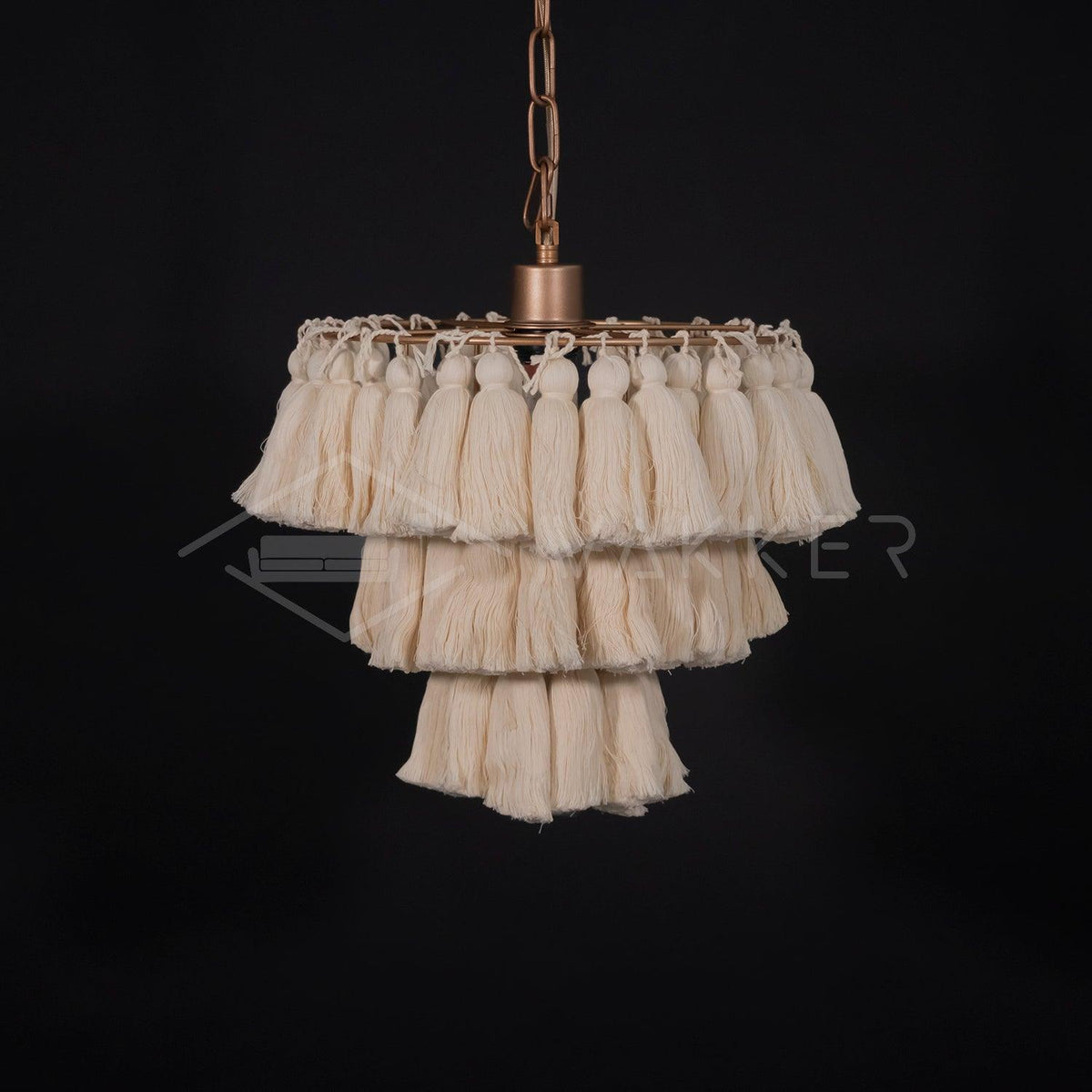Ceravelle Fabric Chandelier-Moonnatur