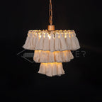 Ceravelle Fabric Chandelier-Moonnatur