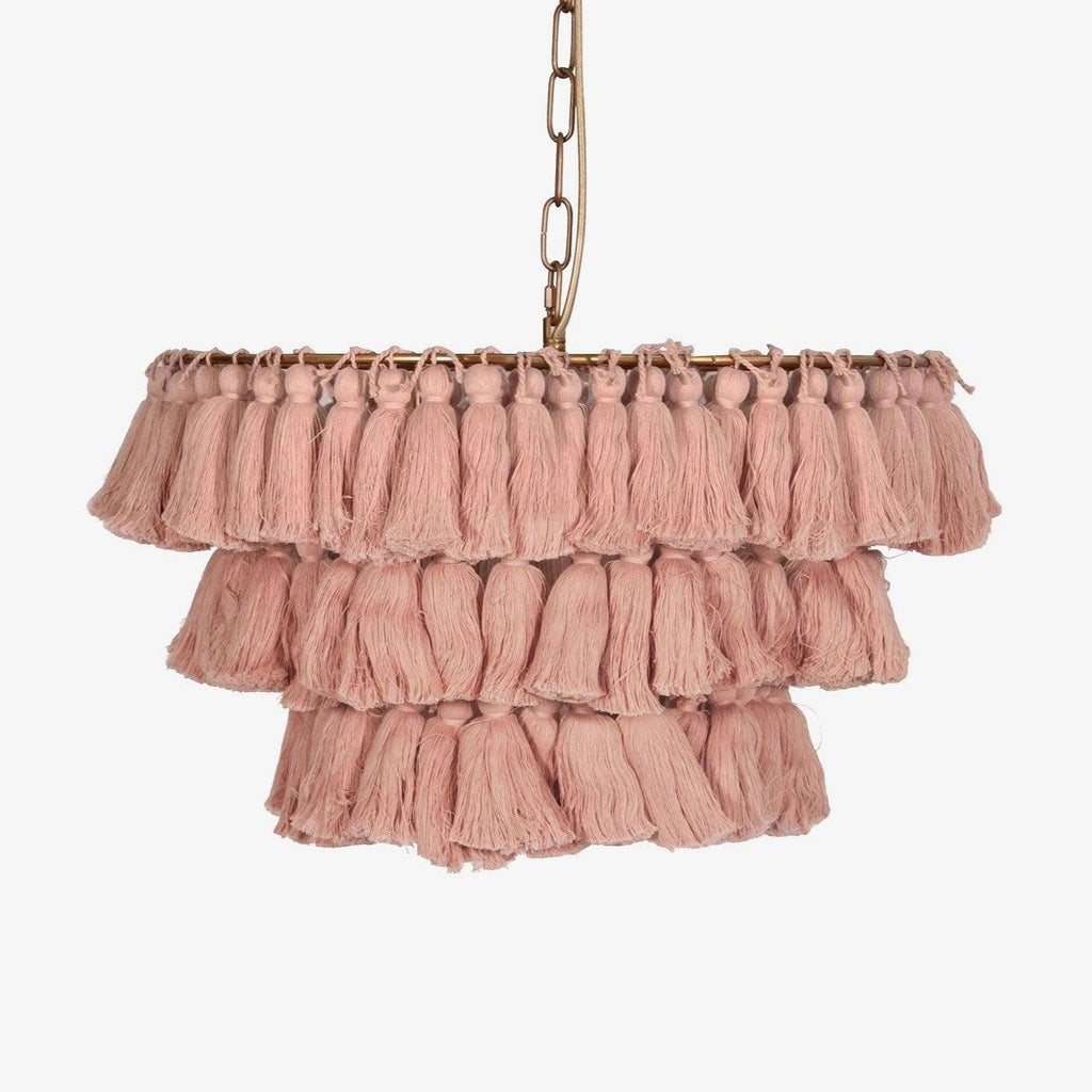 Ceravelle Fabric Chandelier-Moonnatur