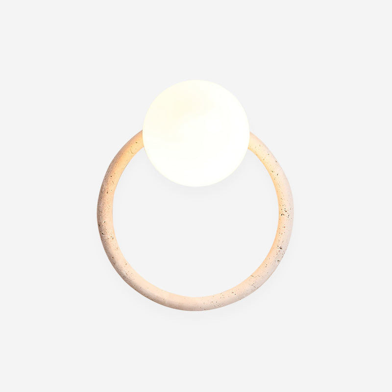 Loveneth Travertine Wall Light-Moonnatur
