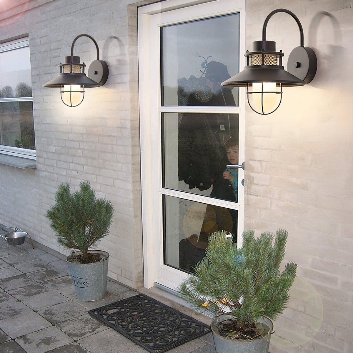 Silvenaria Glass Wall Light-Moonnatur