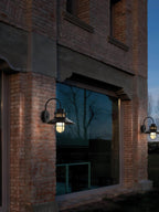 Silvenaria Glass Wall Light-Moonnatur