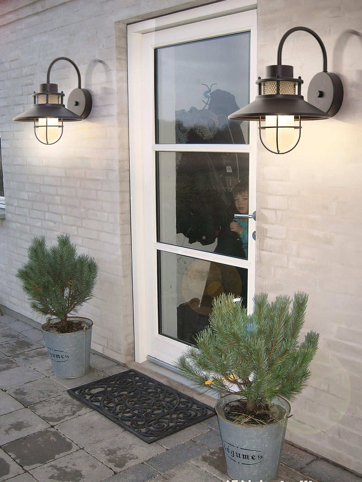 Silvenaria Glass Wall Light-Moonnatur
