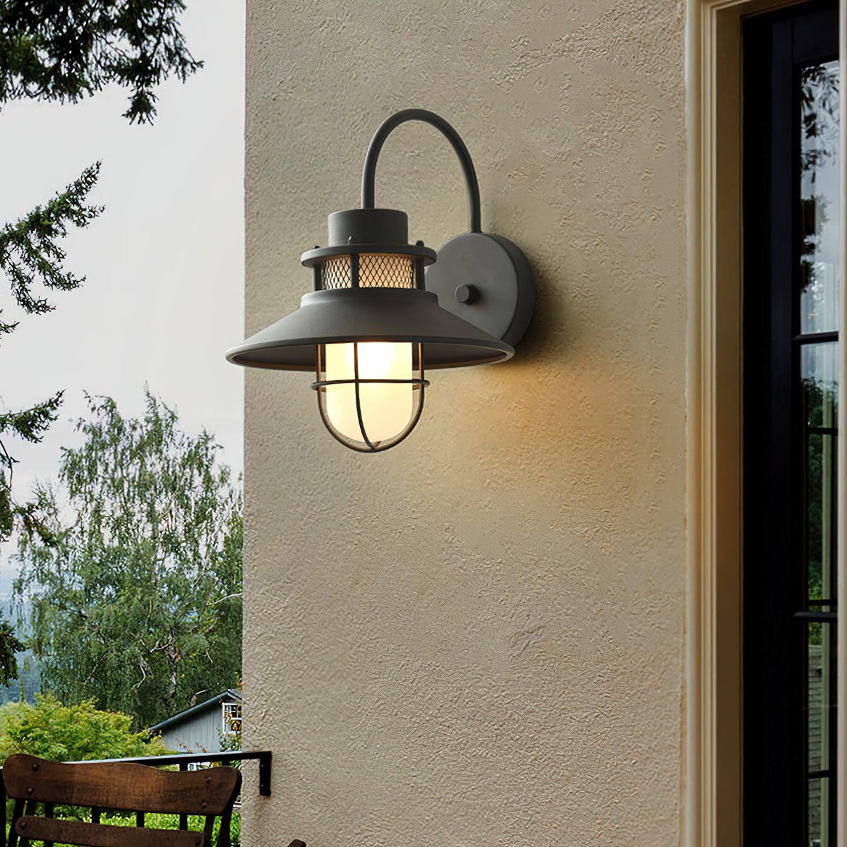 Silvenaria Glass Wall Light-Moonnatur