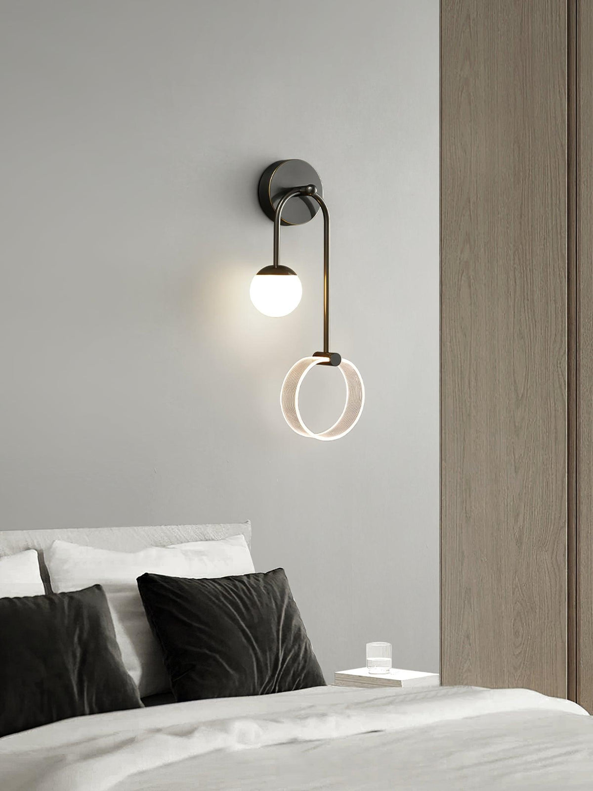 Olivane Glass Wall Lamp-Moonnatur