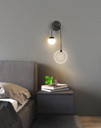 Olivane Glass Wall Lamp-Moonnatur