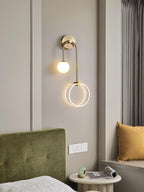 Olivane Glass Wall Lamp-Moonnatur