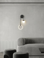 Olivane Glass Wall Lamp-Moonnatur
