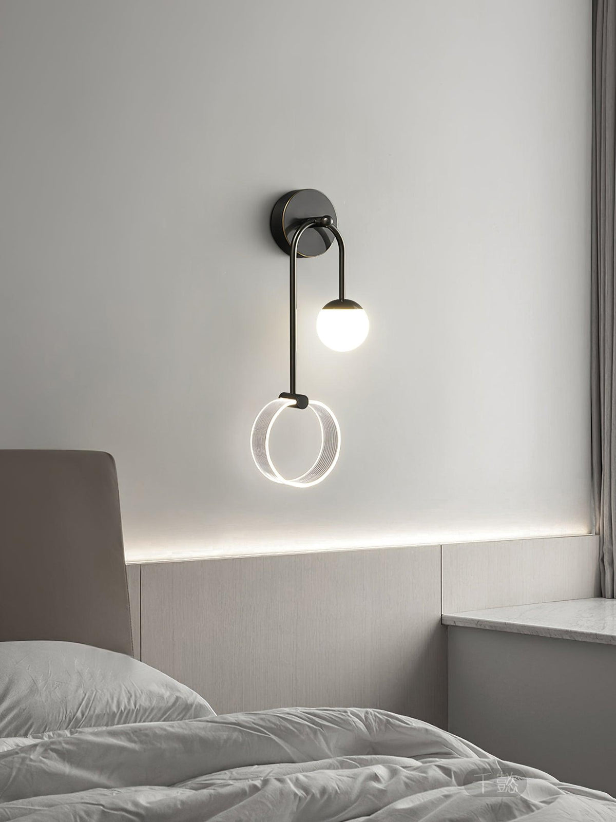 Olivane Glass Wall Lamp-Moonnatur