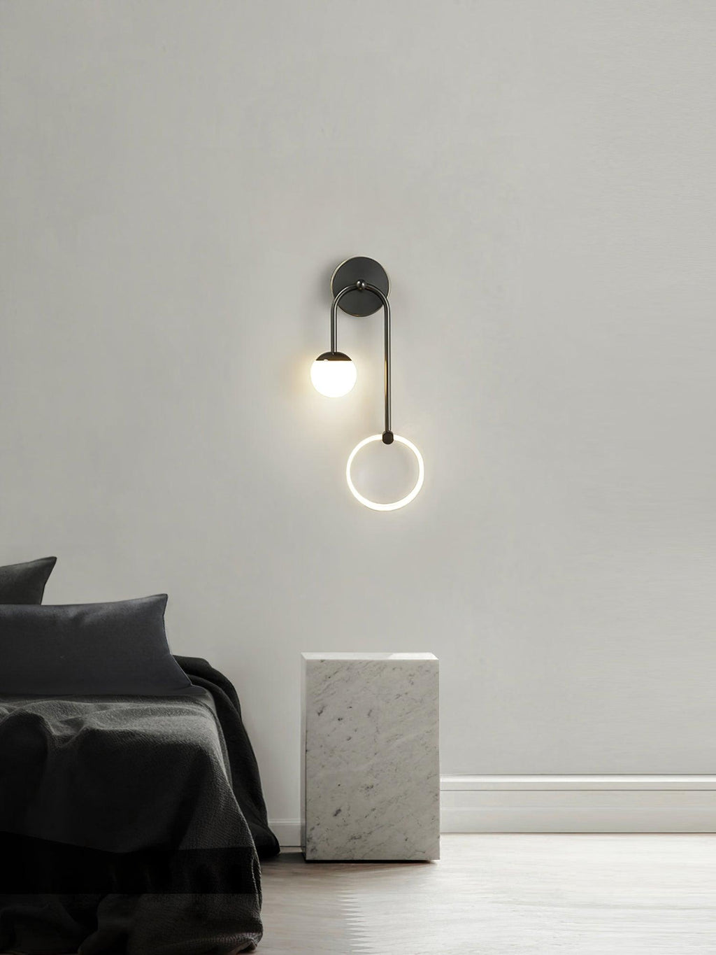 Olivane Glass Wall Lamp-Moonnatur