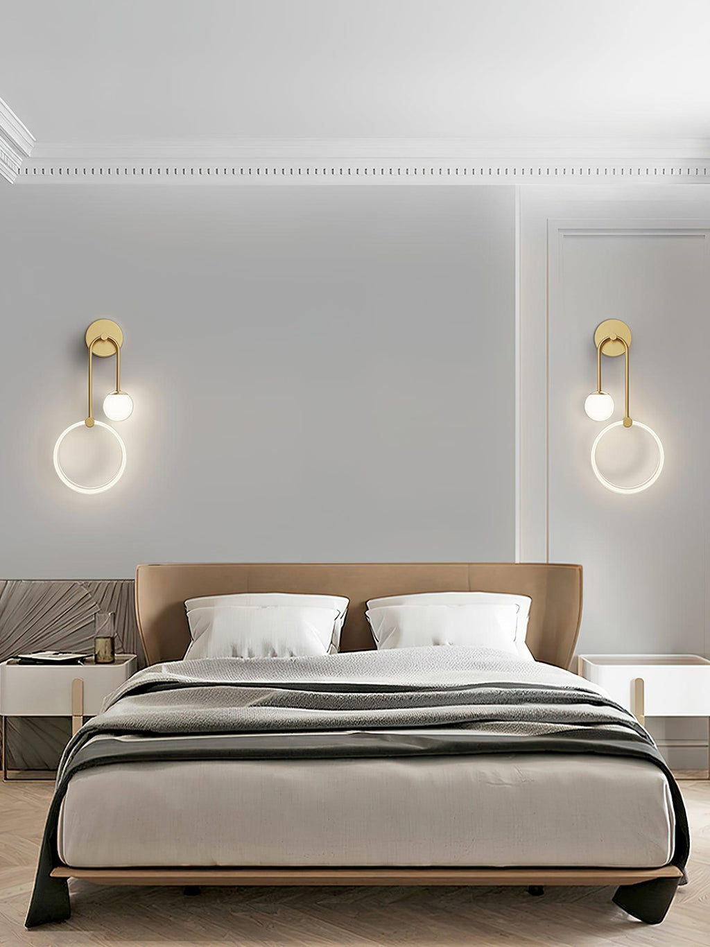 Olivane Glass Wall Lamp-Moonnatur