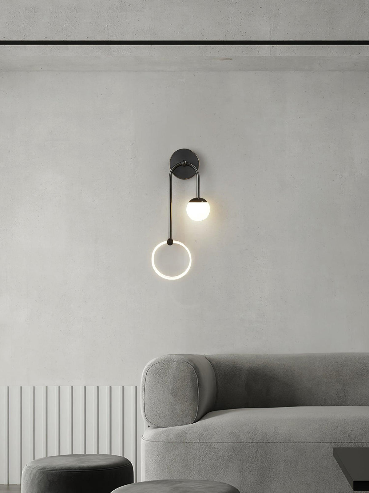 Olivane Glass Wall Lamp-Moonnatur