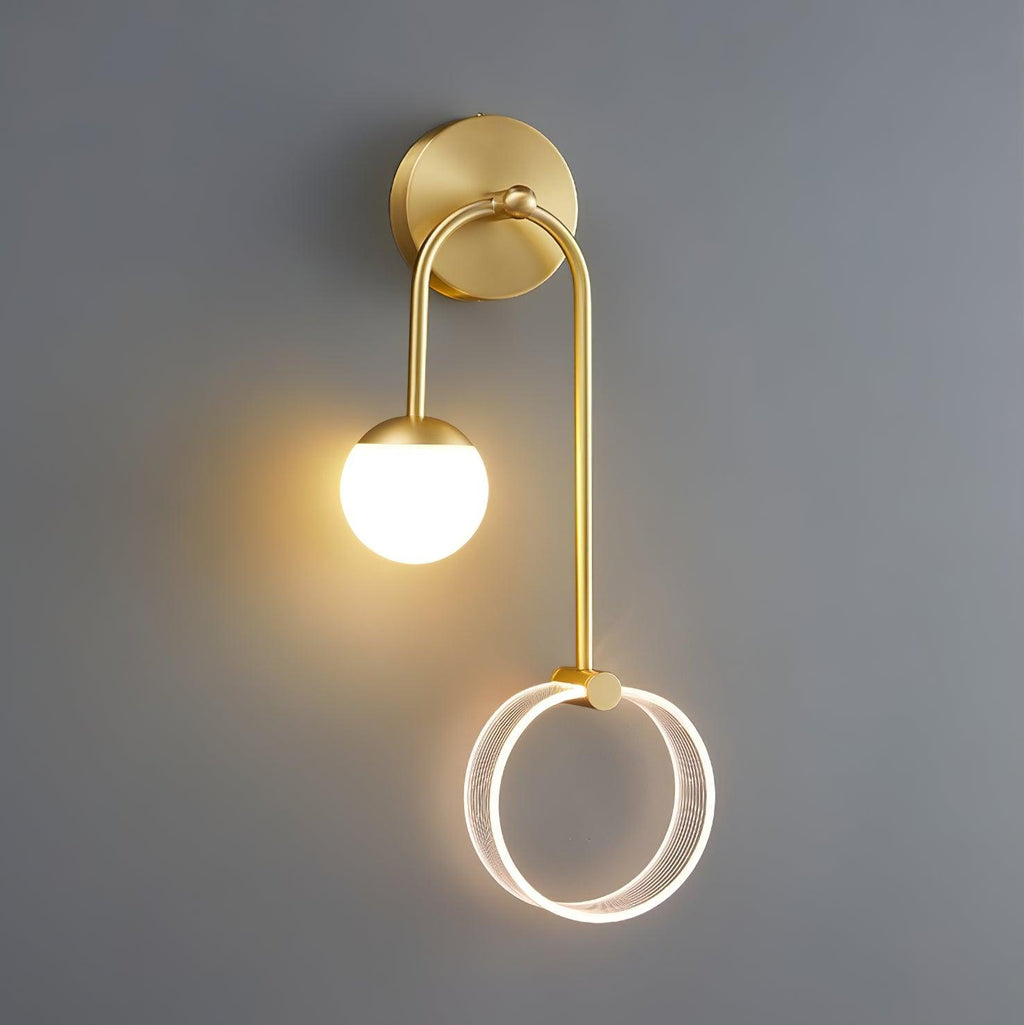 Olivane Glass Wall Lamp-Moonnatur