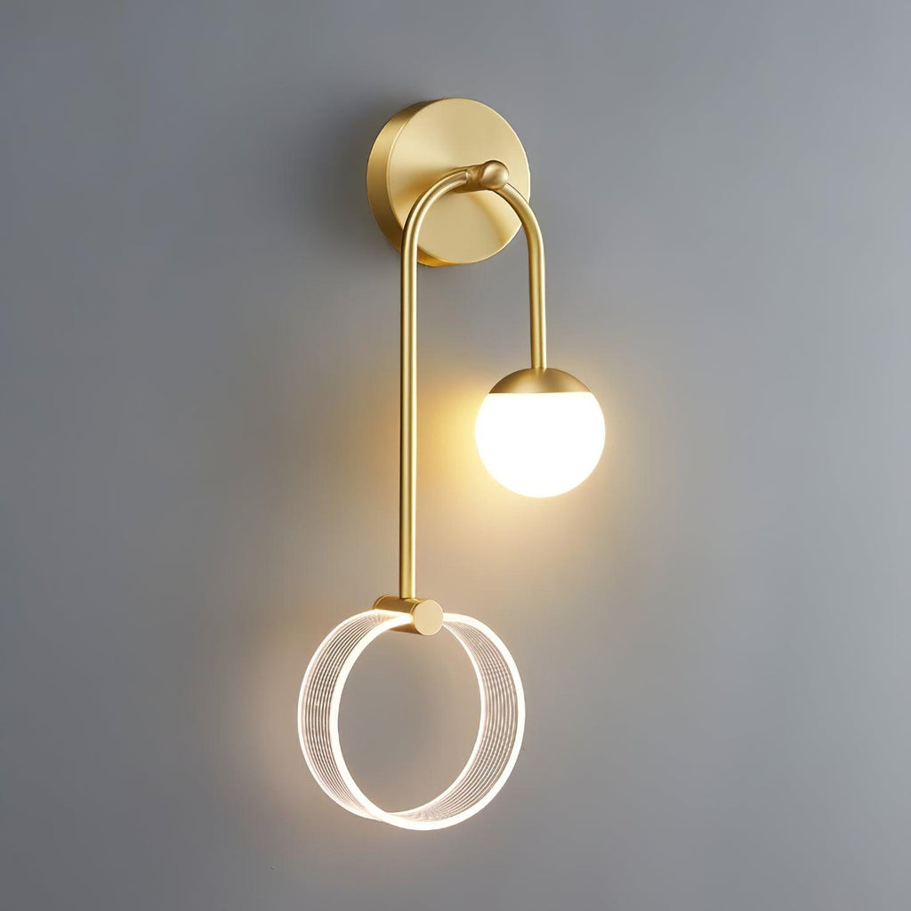 Olivane Glass Wall Lamp-Moonnatur