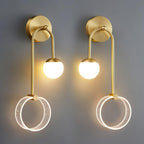 Olivane Glass Wall Lamp-Moonnatur