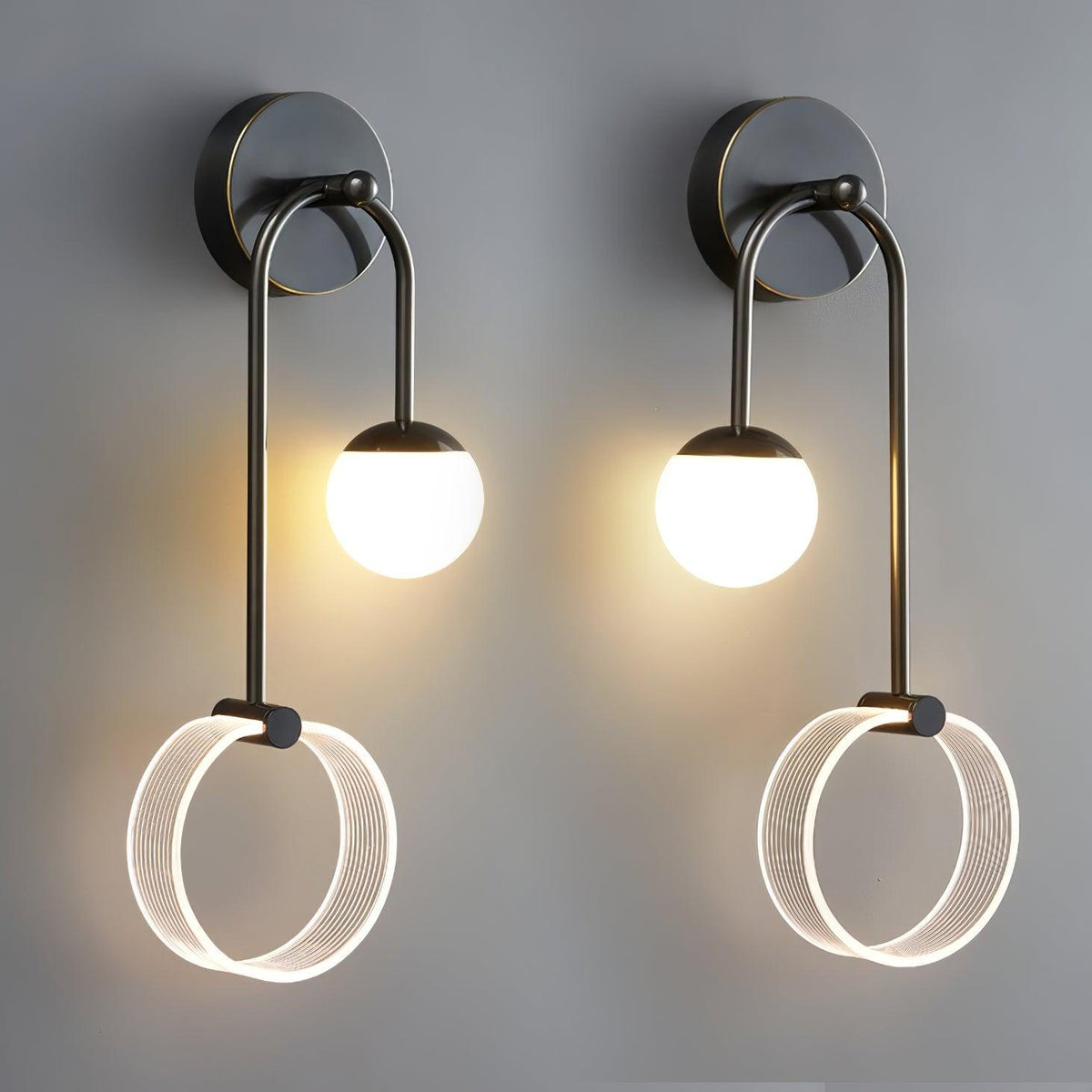 Olivane Glass Wall Lamp-Moonnatur