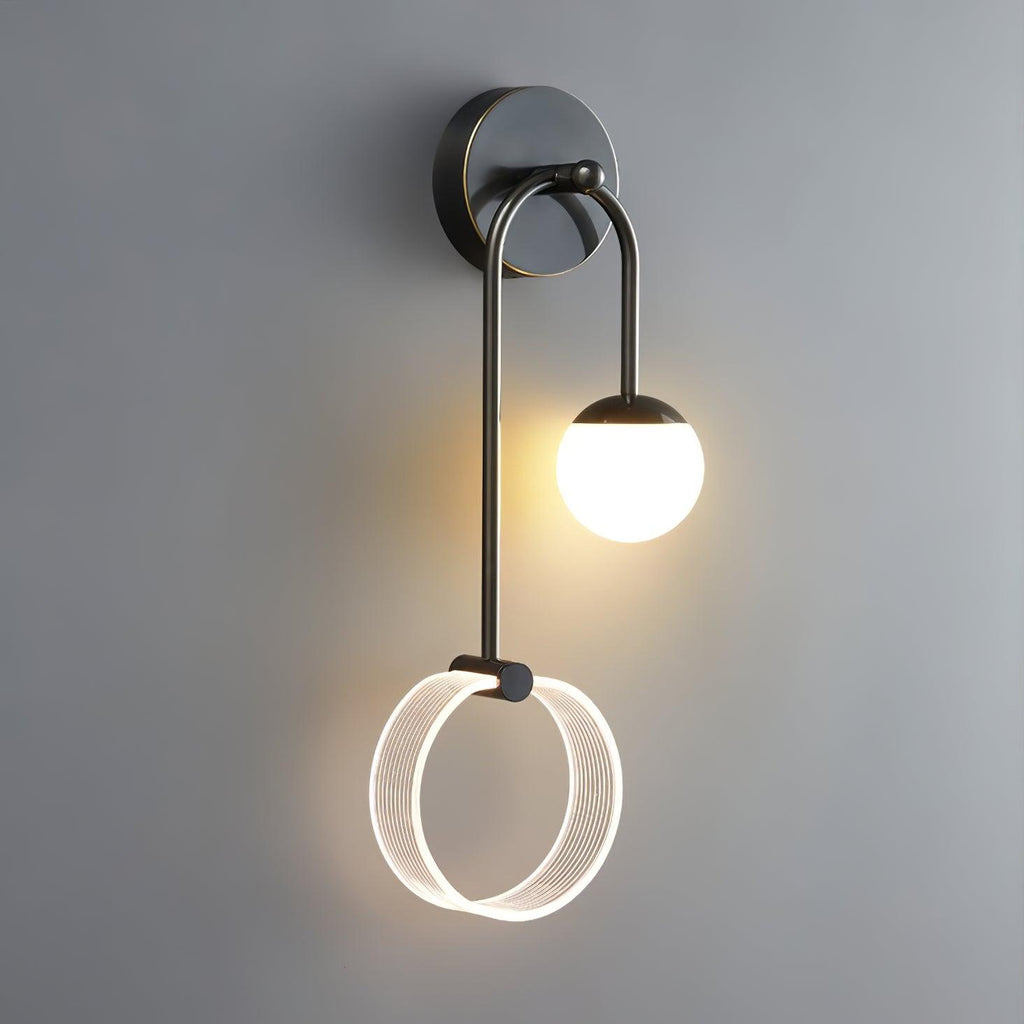 Olivane Glass Wall Lamp-Moonnatur