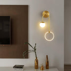 Olivane Glass Wall Lamp-Moonnatur