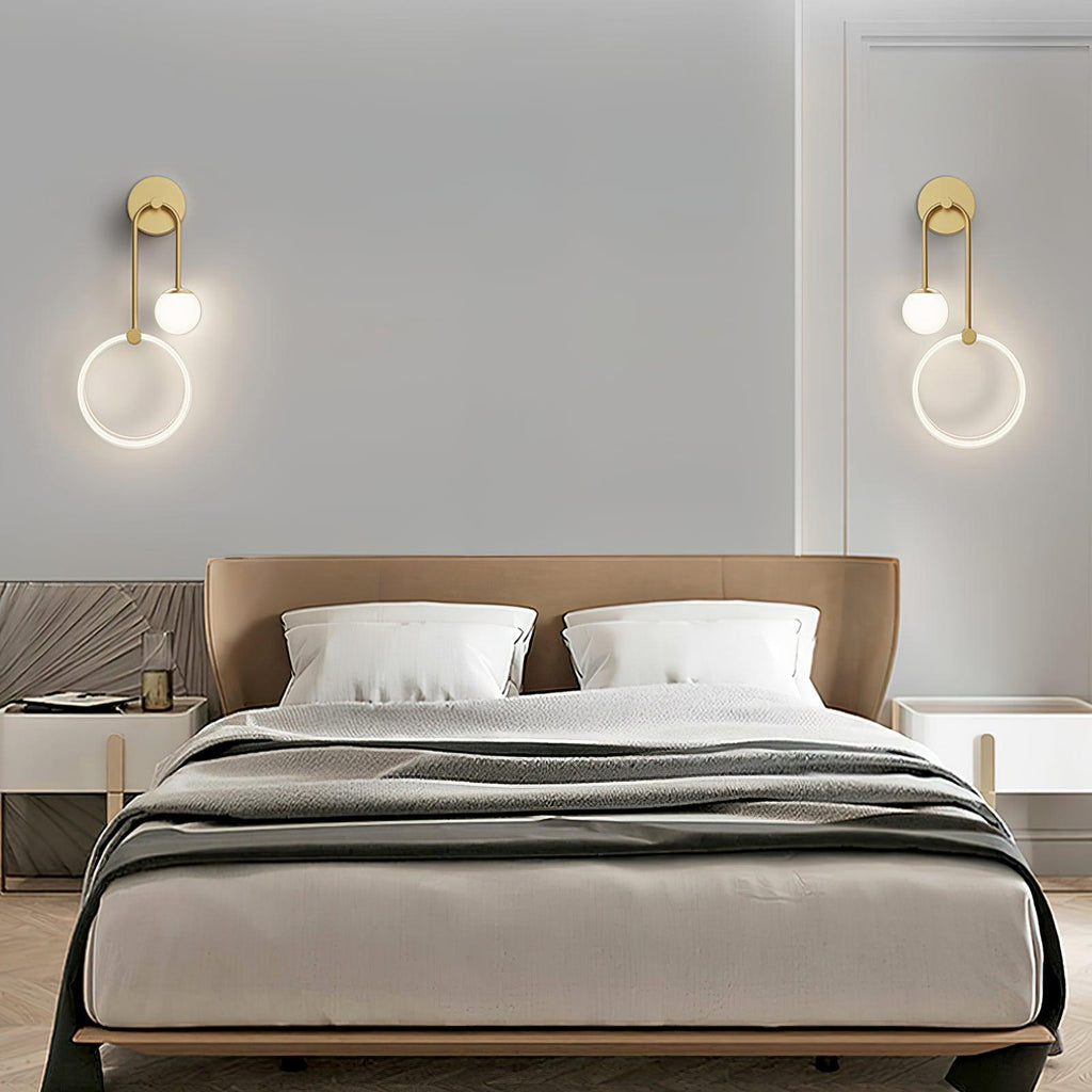 Olivane Glass Wall Lamp-Moonnatur