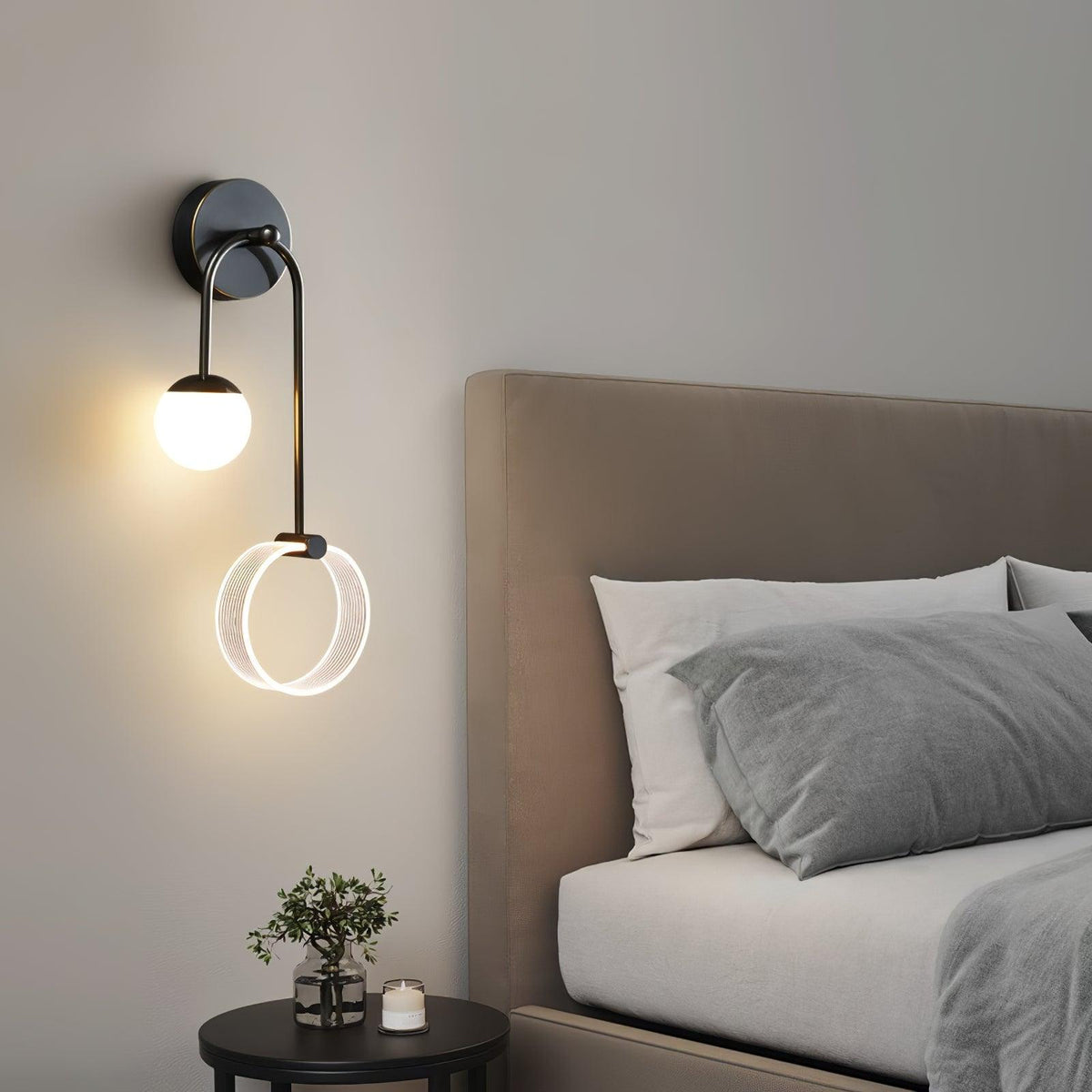 Olivane Glass Wall Lamp-Moonnatur