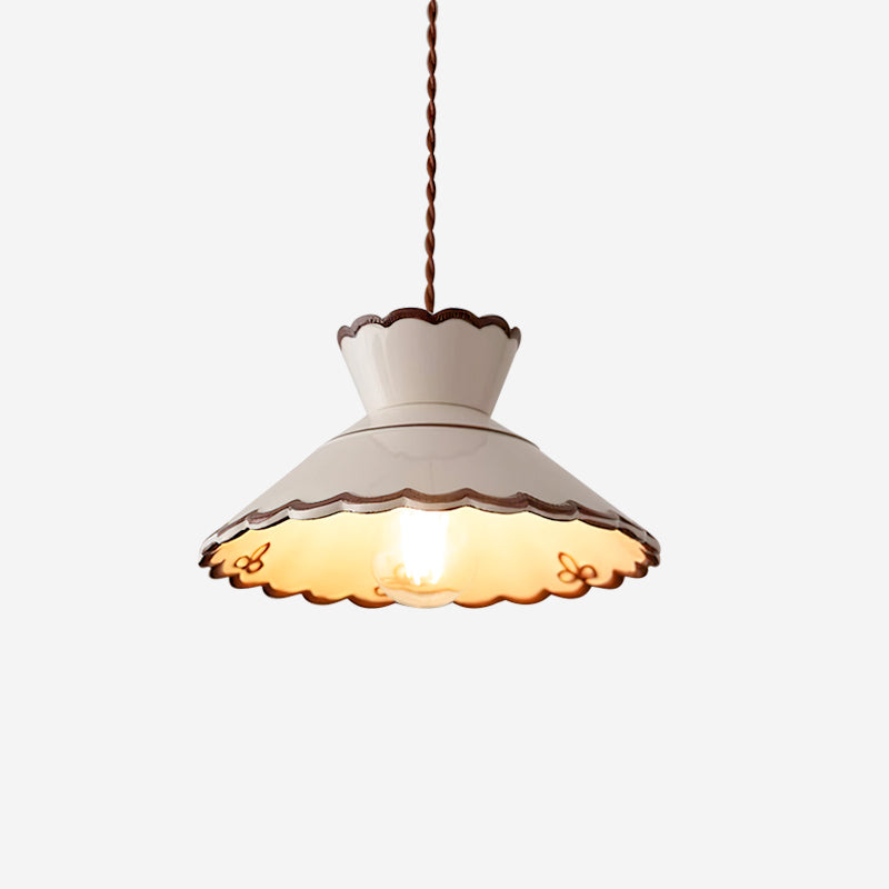 Quenelfield Ceramic Pendant Light-Moonnatur
