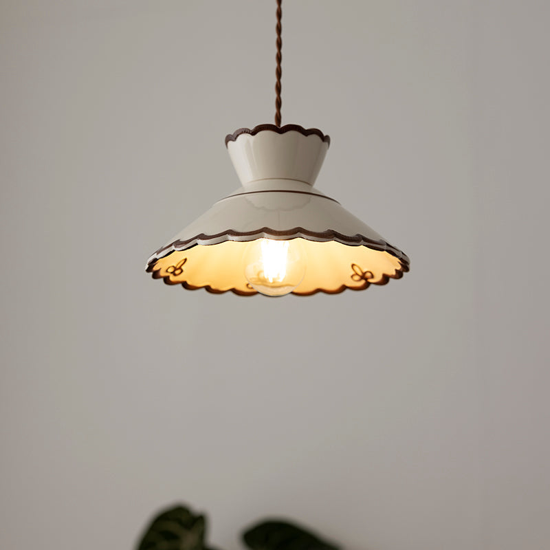 Quenelfield Ceramic Pendant Light-Moonnatur