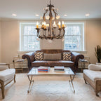 Erlenoria Ceramic Chandelier-Moonnatur