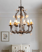 Erlenoria Ceramic Chandelier-Moonnatur