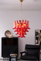 Kilvenfield Glass Chandelier-Moonnatur