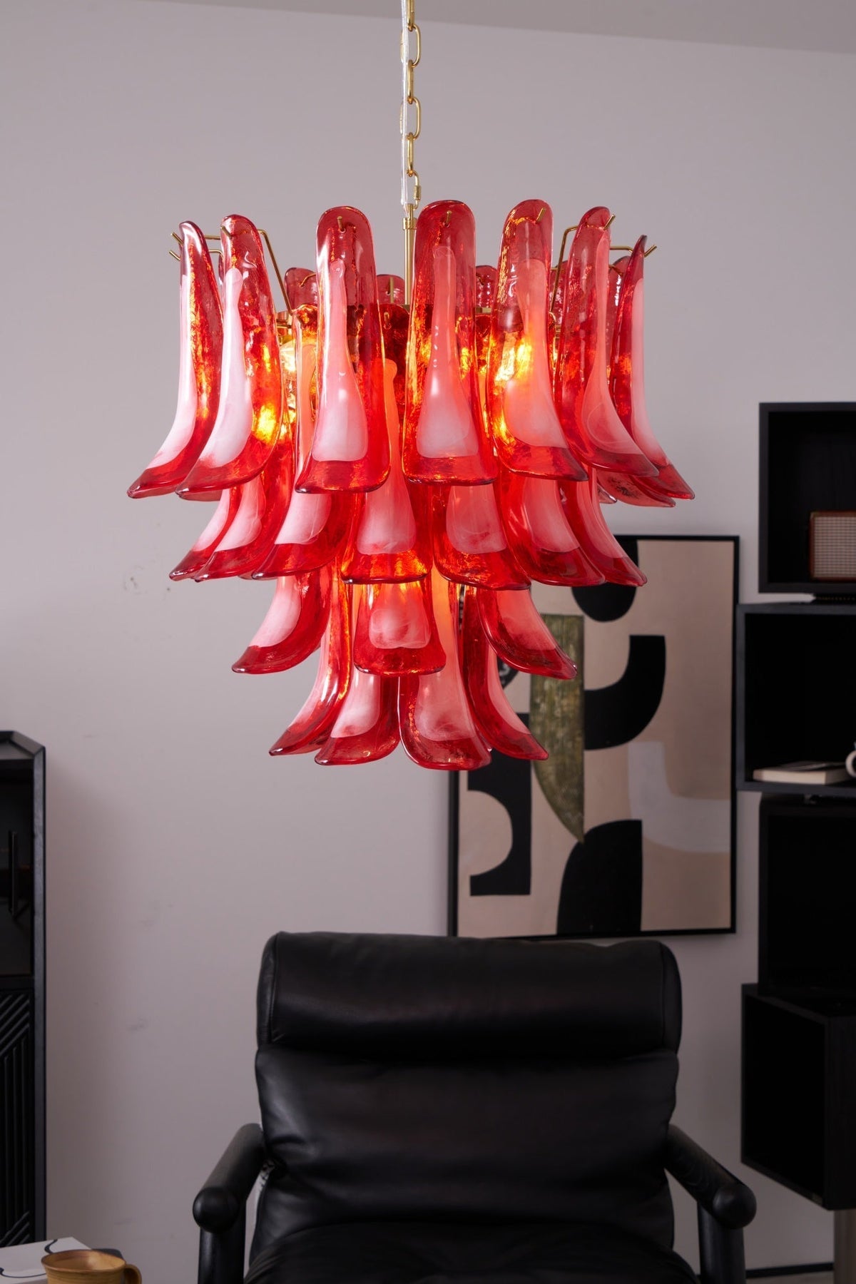 Kilvenfield Glass Chandelier-Moonnatur