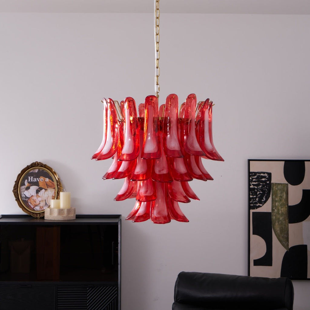 Kilvenfield Glass Chandelier-Moonnatur