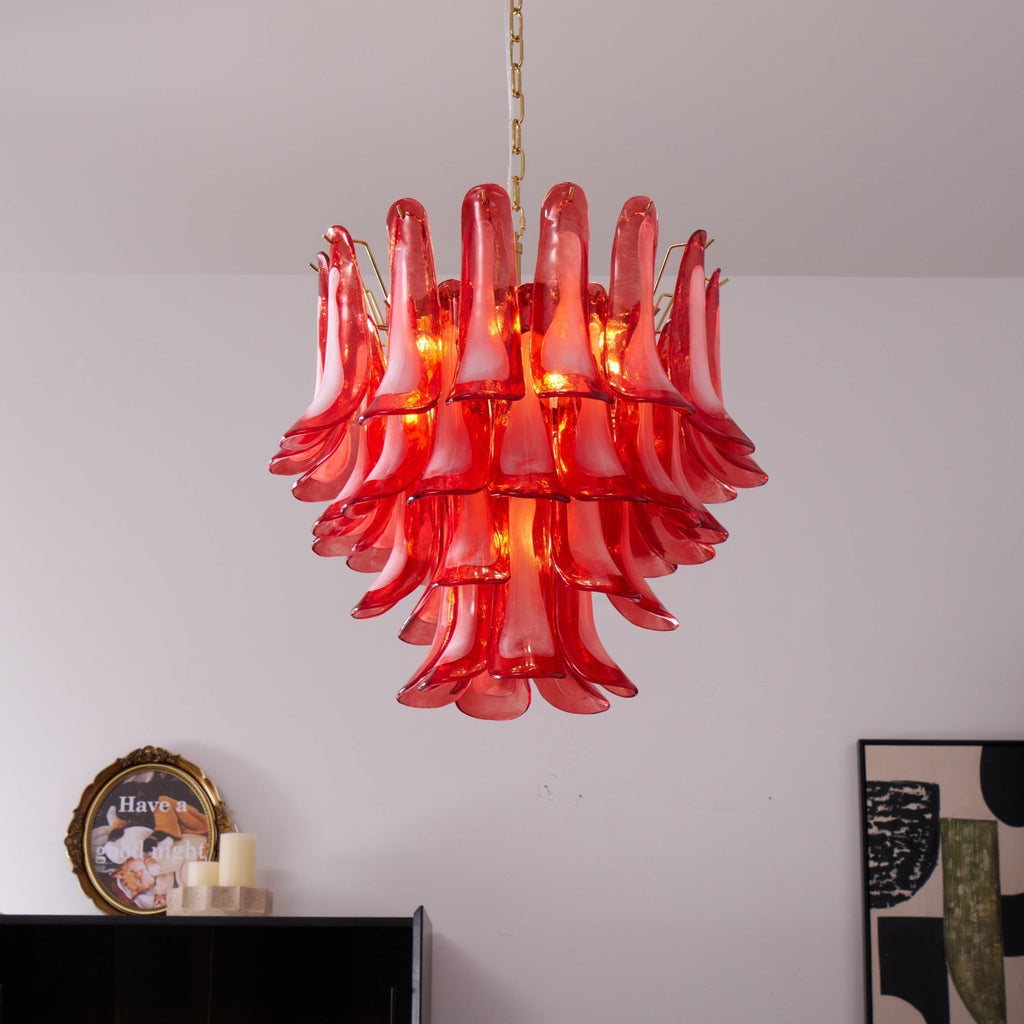 Kilvenfield Glass Chandelier-Moonnatur