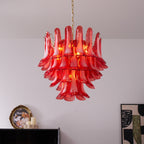 Kilvenfield Glass Chandelier-Moonnatur