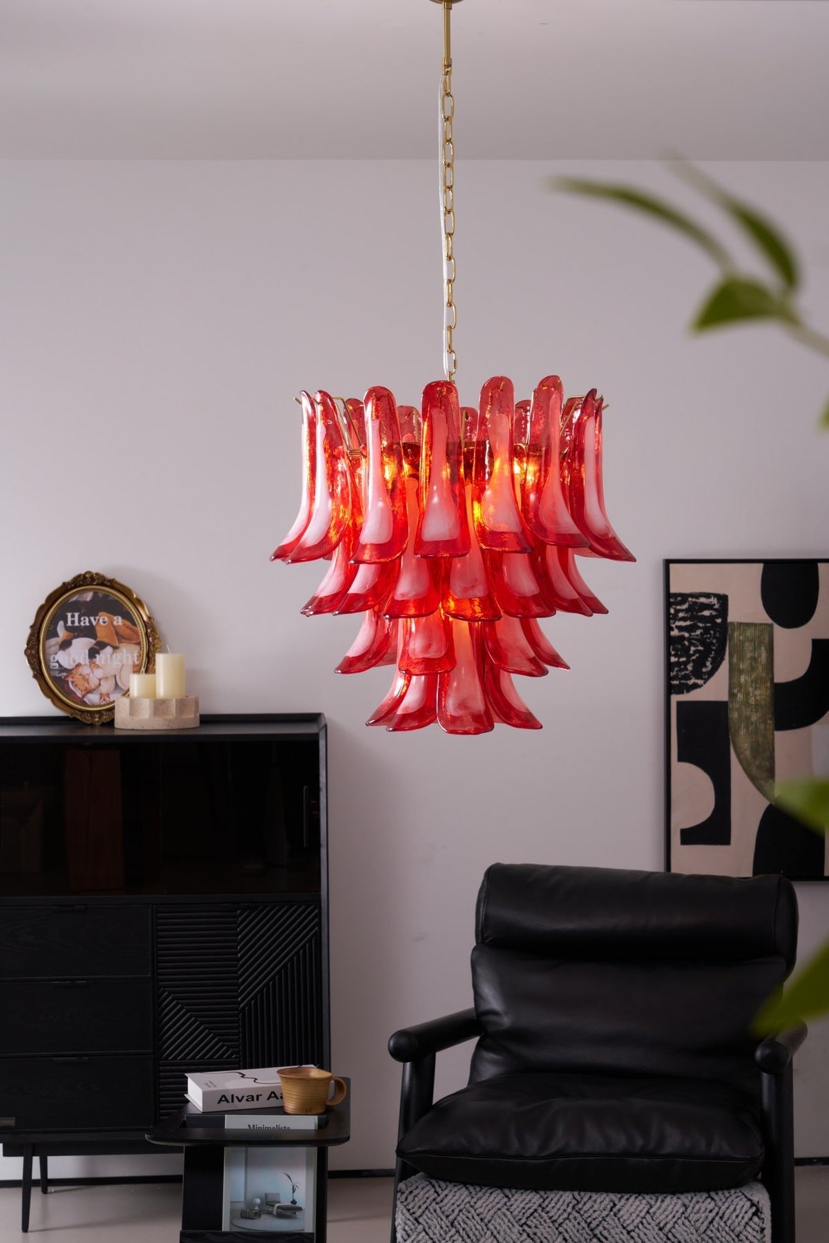 Kilvenfield Glass Chandelier-Moonnatur