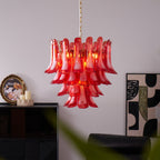 Kilvenfield Glass Chandelier-Moonnatur