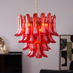 Kilvenfield Glass Chandelier-Moonnatur