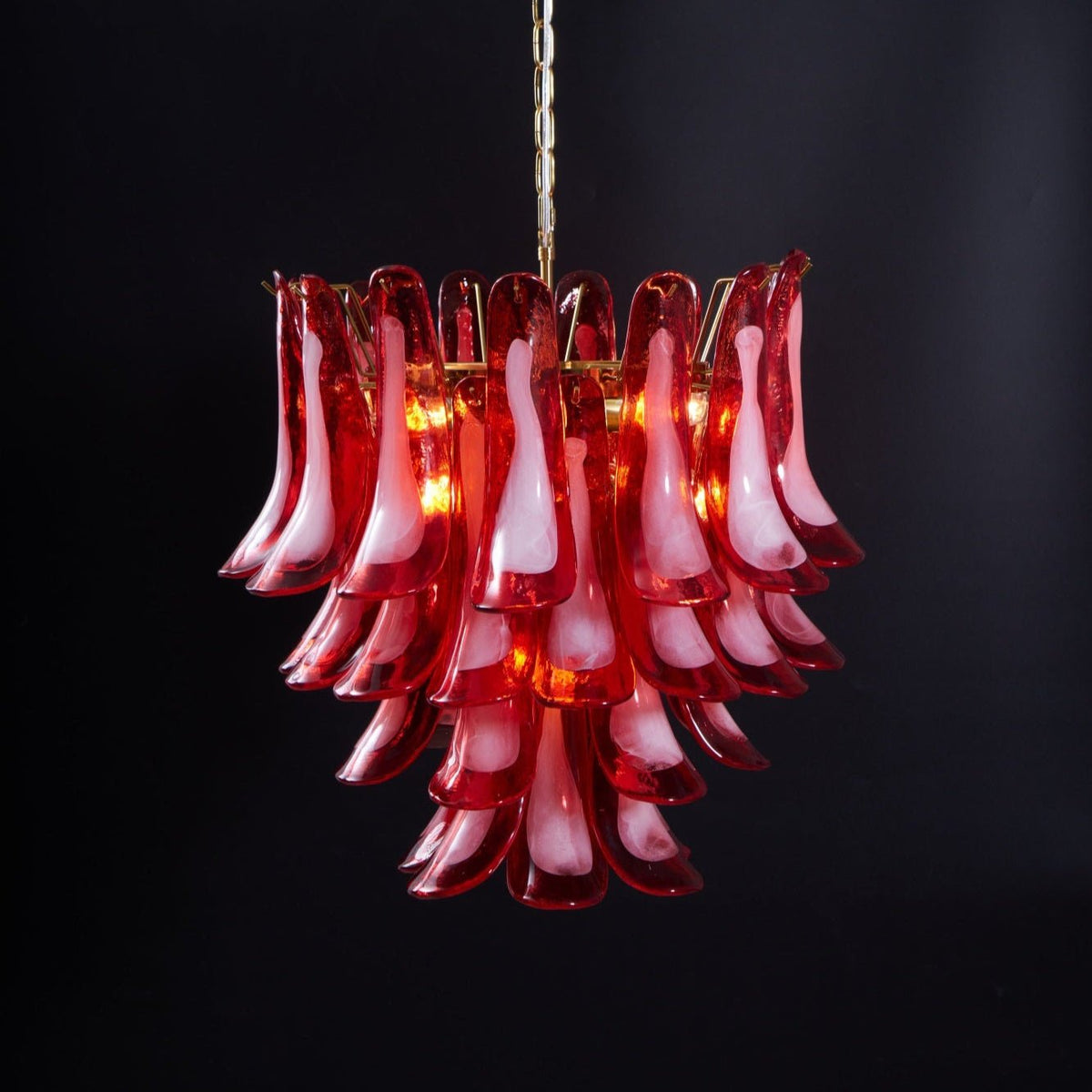 Kilvenfield Glass Chandelier-Moonnatur