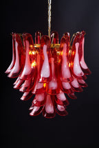 Kilvenfield Glass Chandelier-Moonnatur