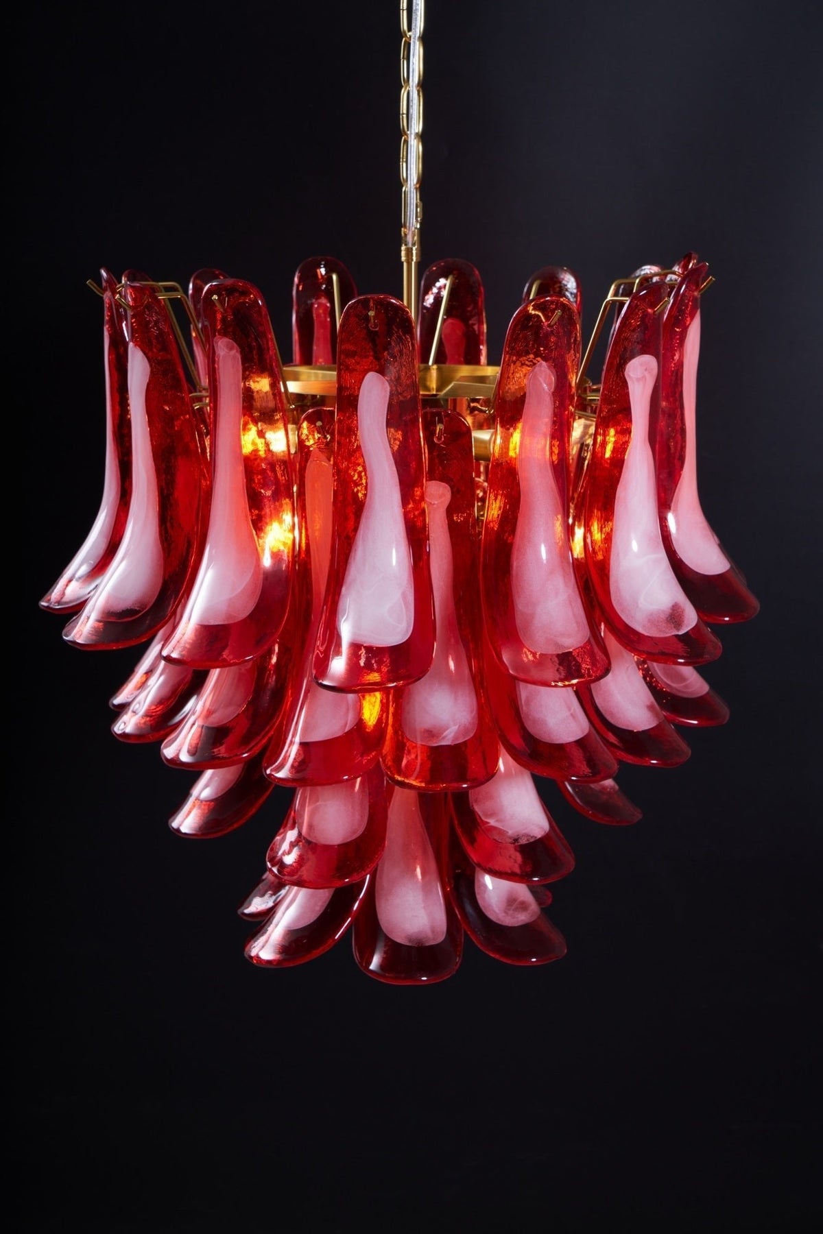 Kilvenfield Glass Chandelier-Moonnatur
